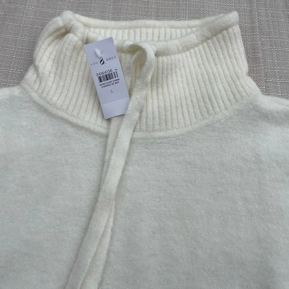 Women's Lou & Grey Mock Neck Sweater - Sz. L - Picture 2 of 2